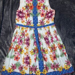 ModCLoth Colorful Flower Dress 1X